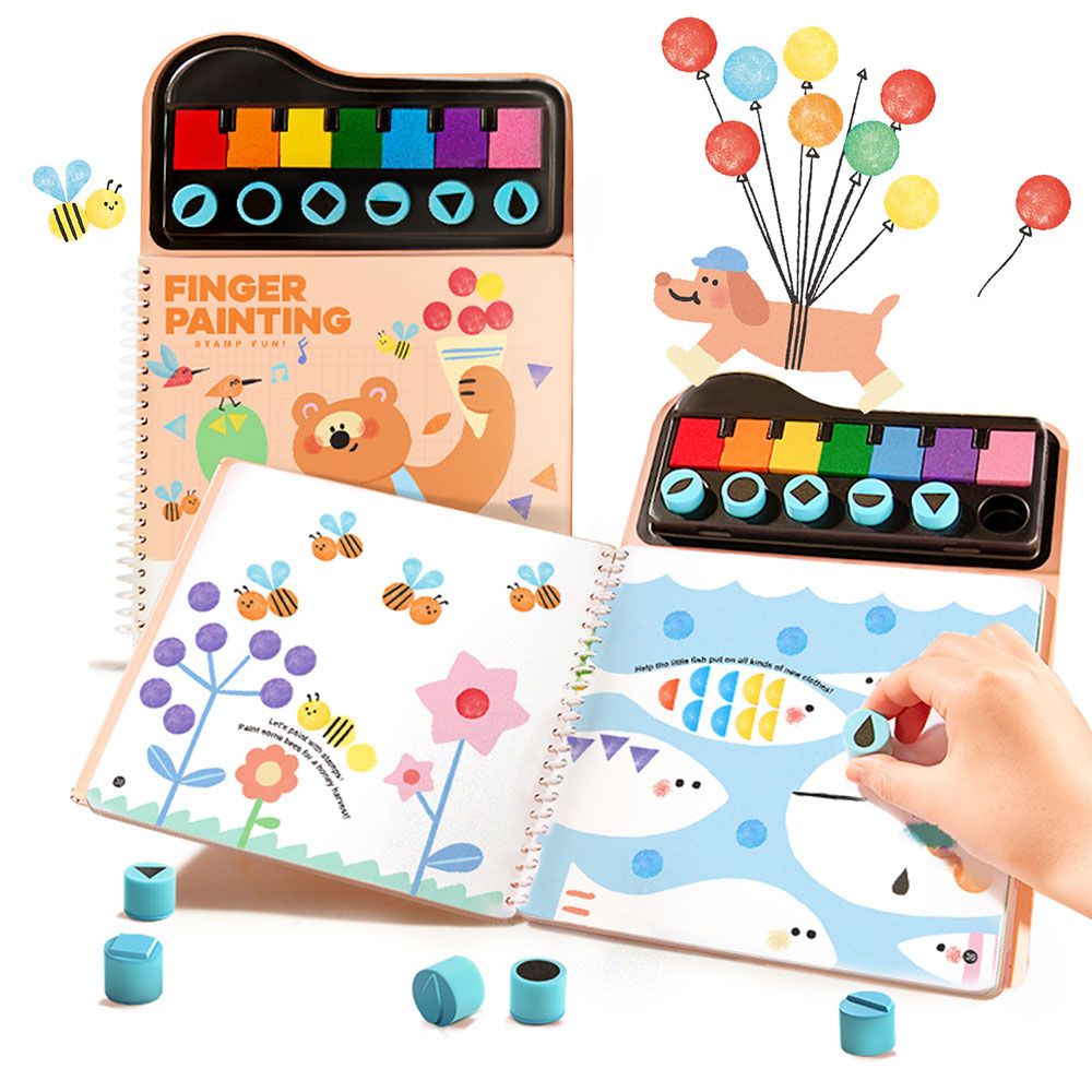 Jar Meló – Finger Painting & Stamp Fun_2