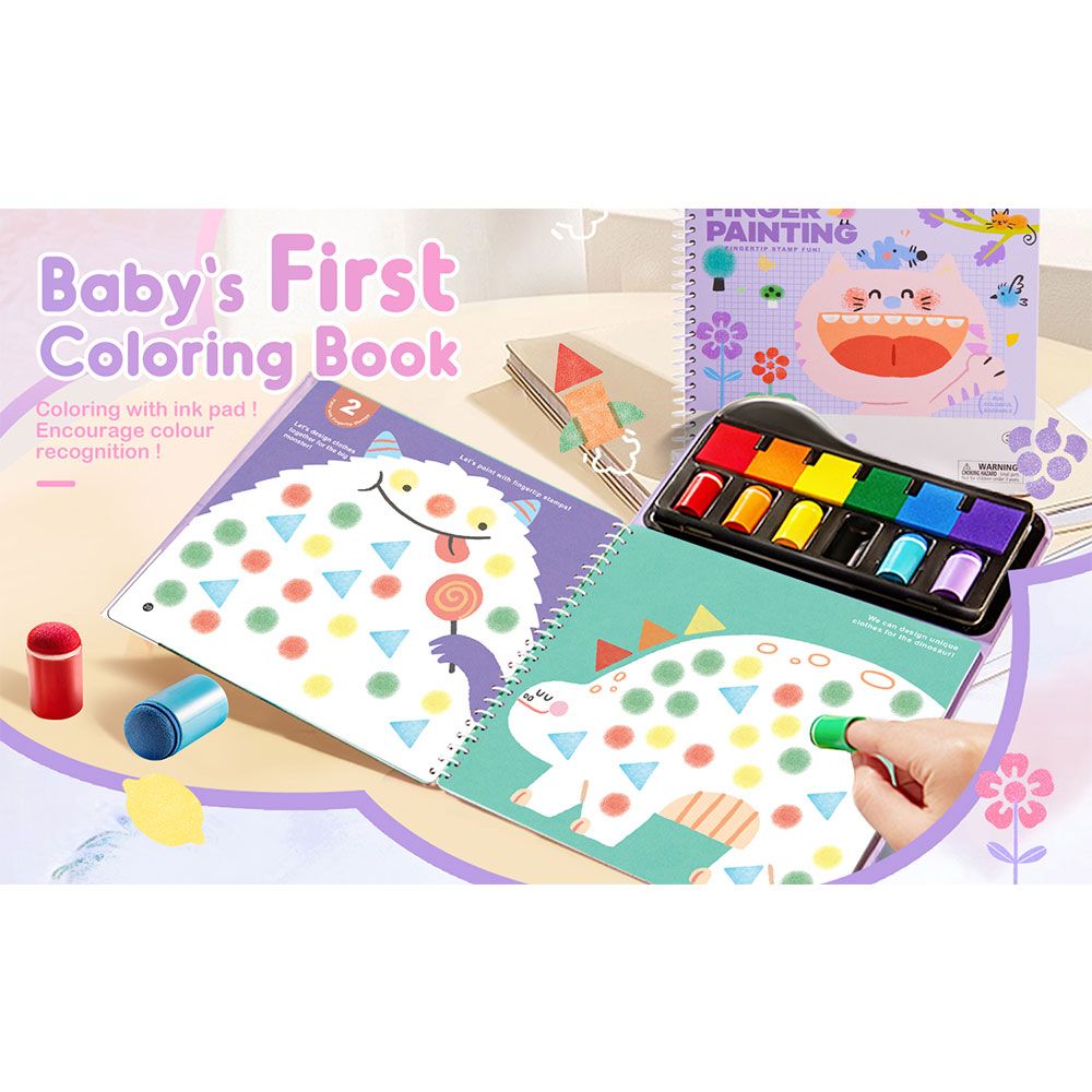 Jar Meló – Finger Painting & Fingertip Stamp Fun_2