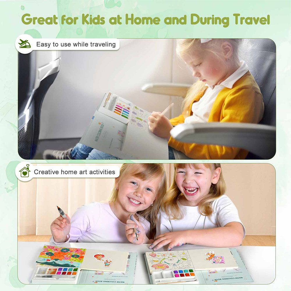 Jar Meló – Watercolouring Book – Whimsical Pet Paradise_1