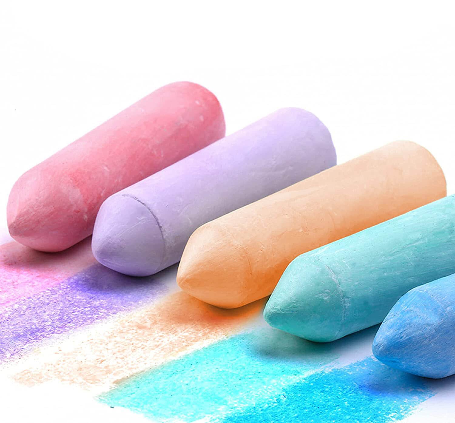 Jar Meló – Sidewalk Chalk Washable – 15 Colours 20pcs_1