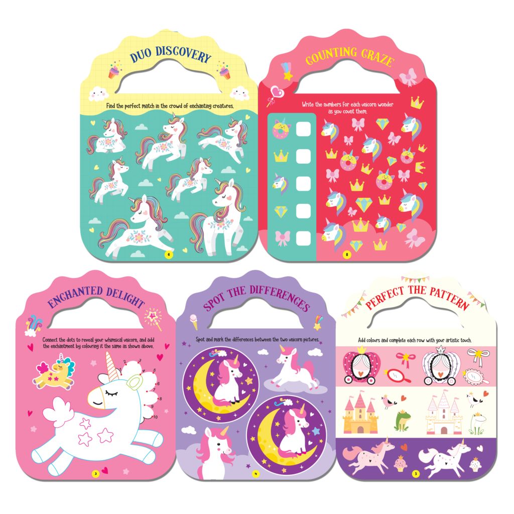 Carry along Unicorn activity book_2