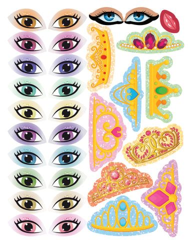 Create a face activity book - princess_2