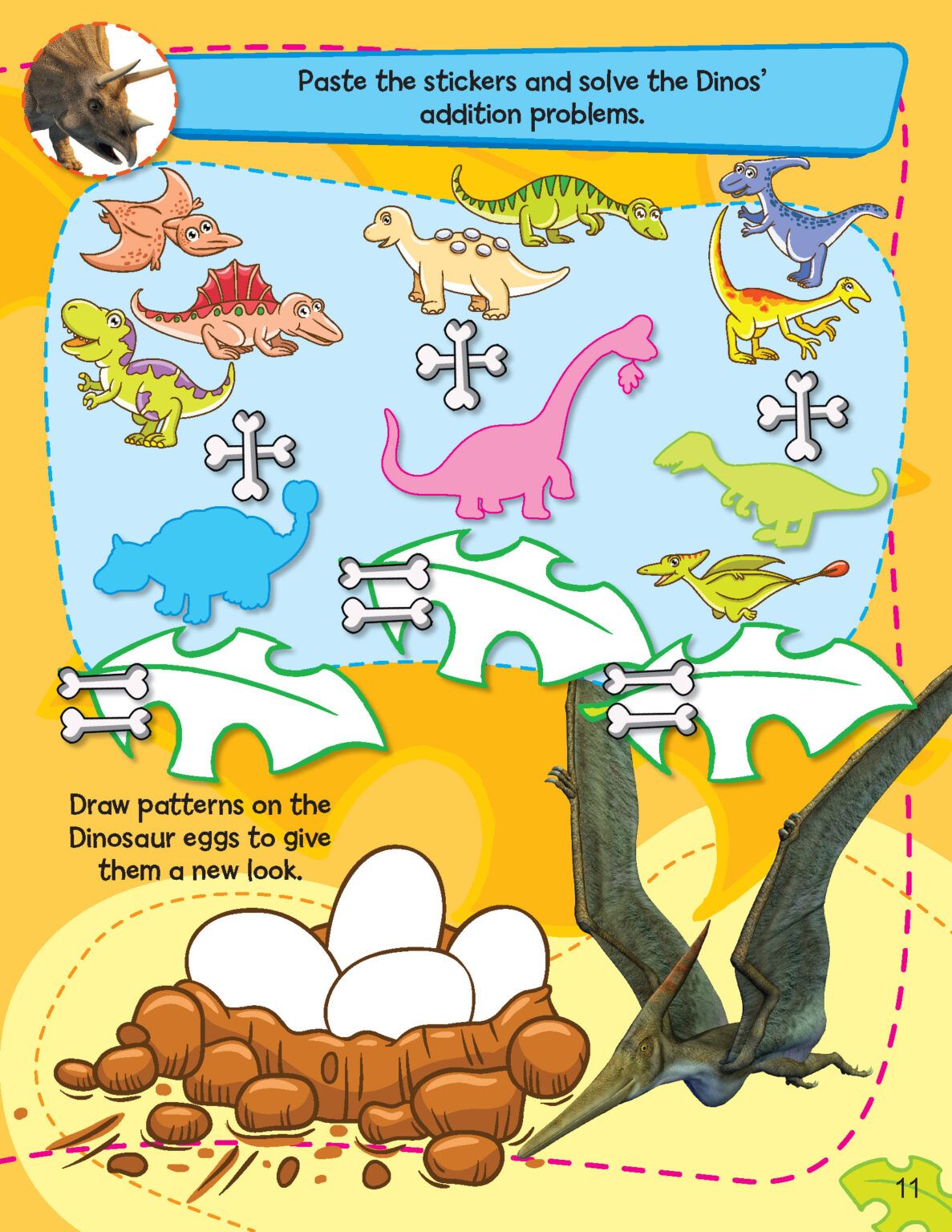 Sticker Activity Book - Dinosaurs_4