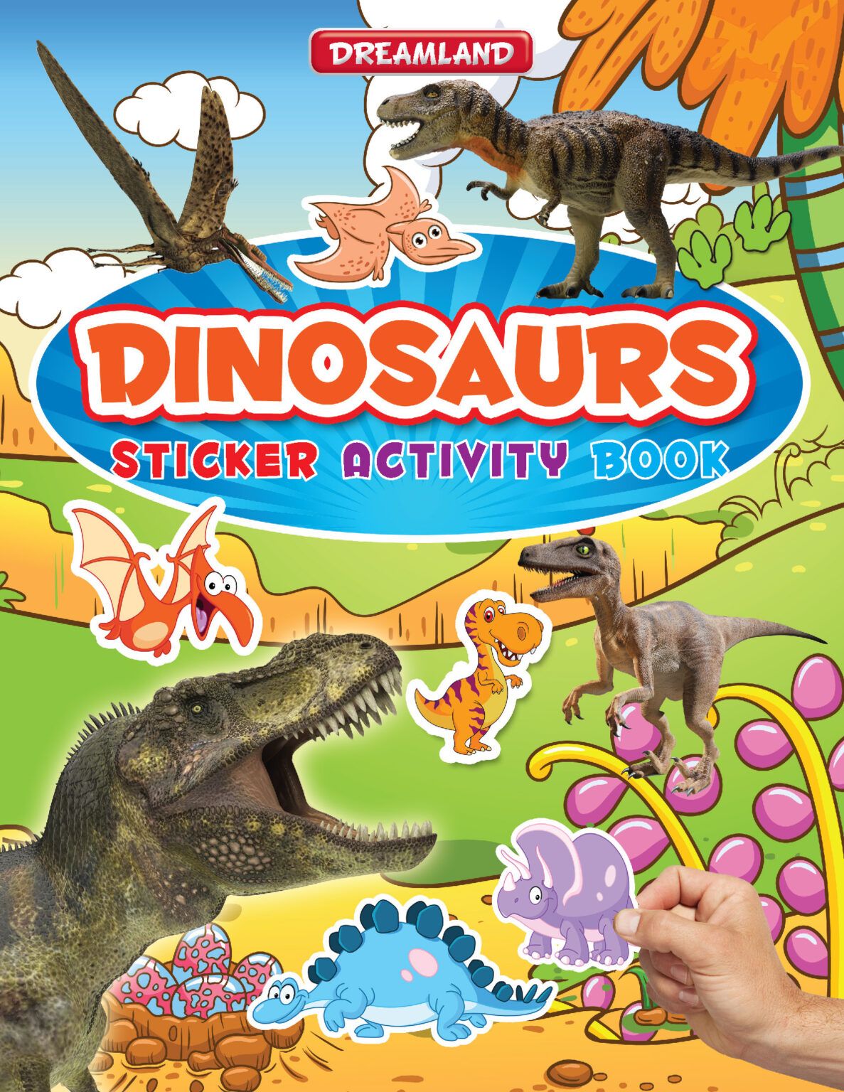 Sticker Activity Book - Dinosaurs_0