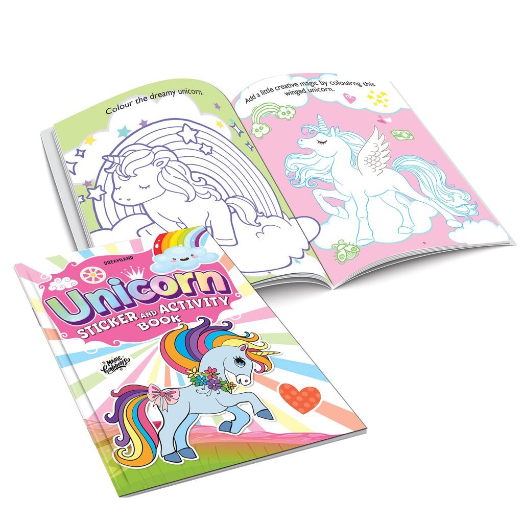 Sticker and activity book - Unicorns_1