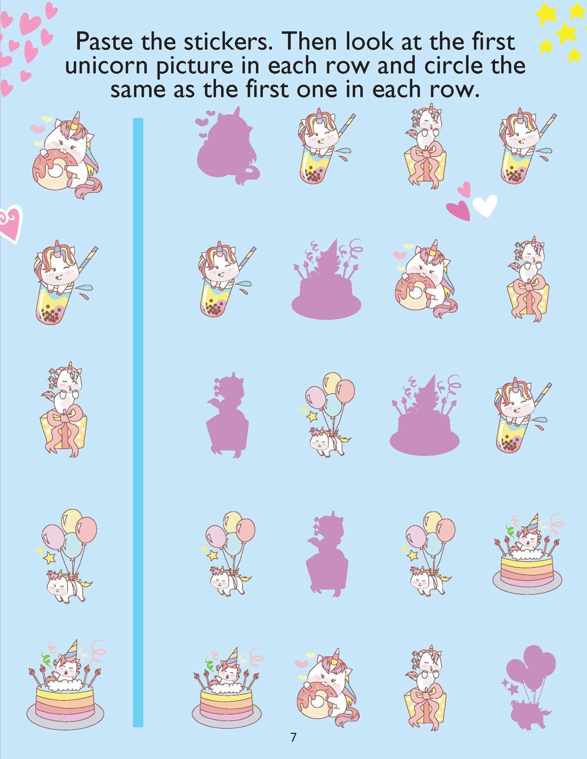 Sticker and activity book - Unicorns_2