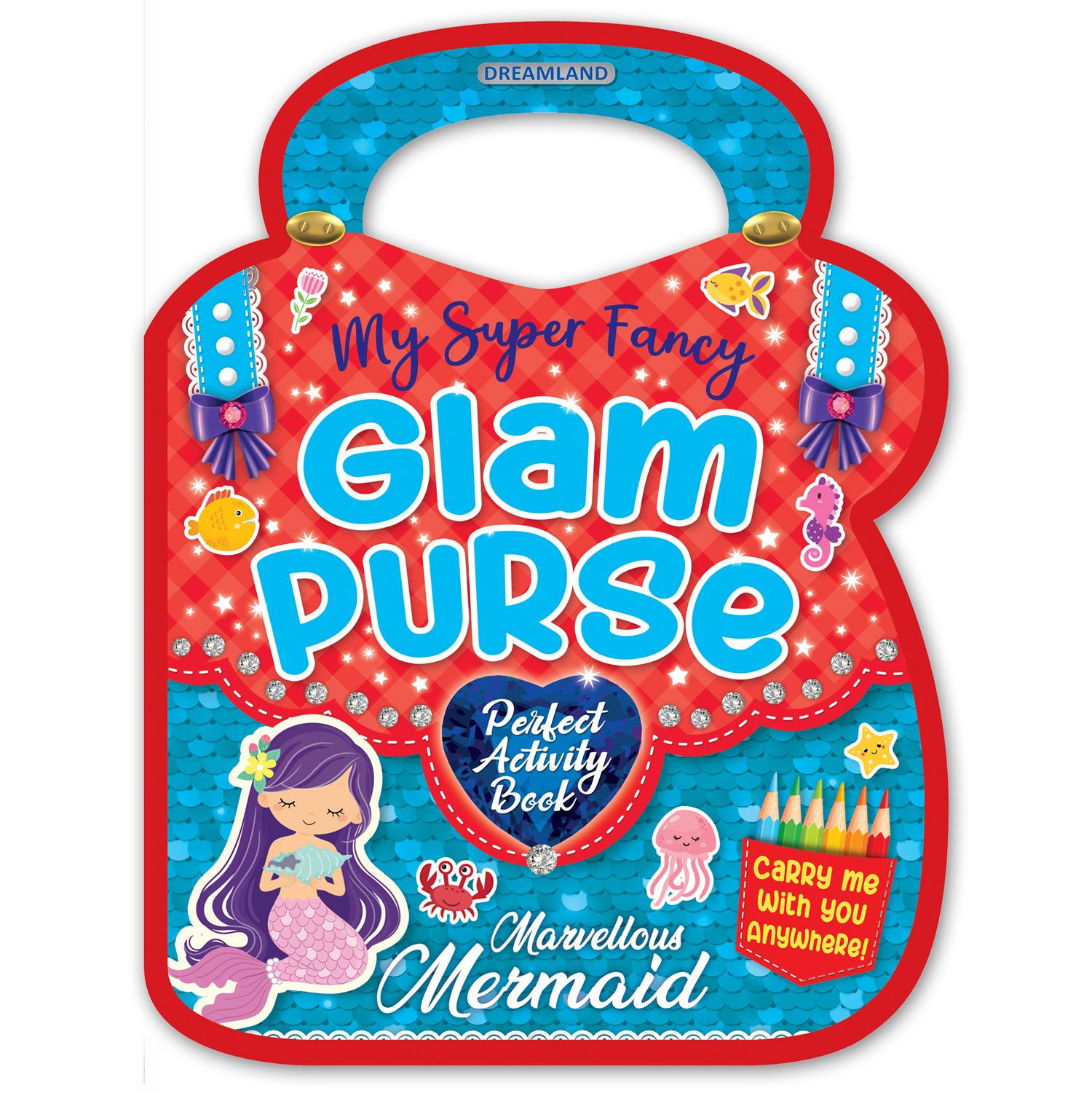 Glam Purse Activity Book - Marvelous Mermaids_0