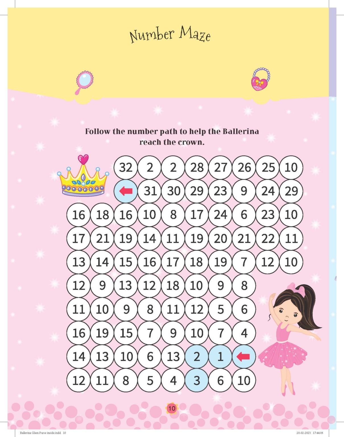 Glam Purse Activity Book - Beautiful Ballerina_4
