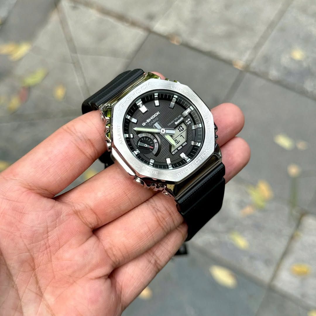 G-Shock GBM-2100A Silver Metal Body – Premium 7AA Edition — flextrade.shop_1