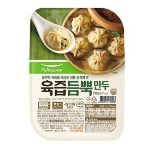 풀무원 육즙듬뿍 꼬마만두150g×5팩_0