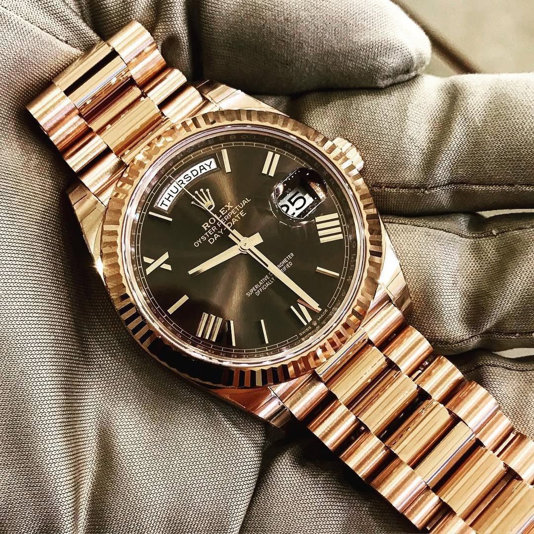 Rolex Day-Date 40 “Chocolate Dial” – The President’s Choice of Prestige | flextrade.shop_4