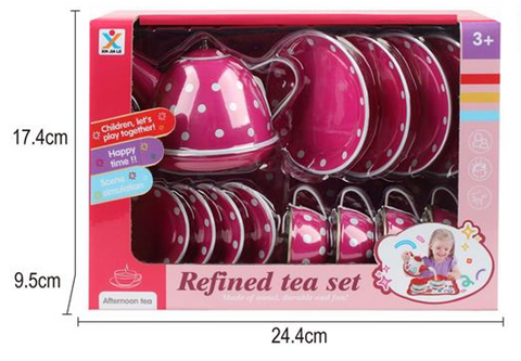Pretty pink tea set_1
