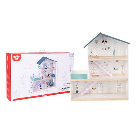 Tooky Toy Wooden Dollhouse_4