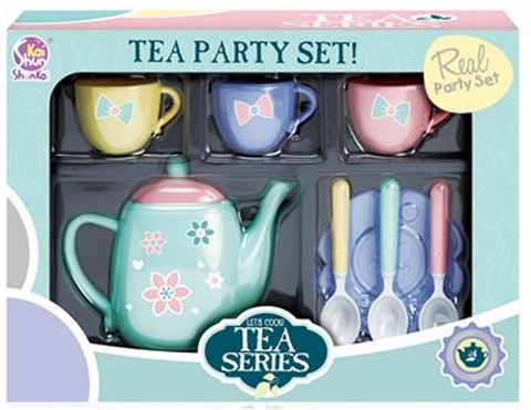 Pretty pastel tea set_0