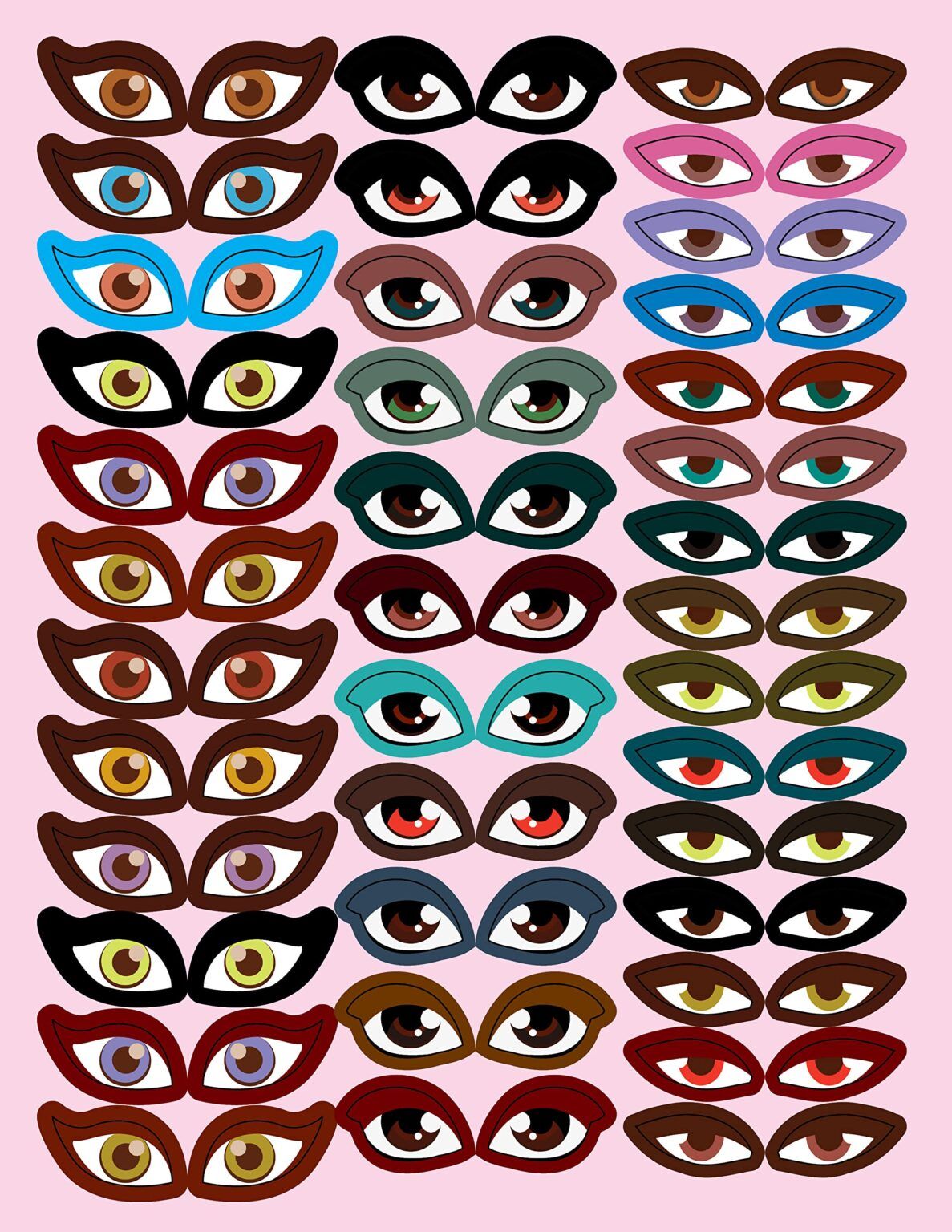 Create a Face activity book with stickers_3