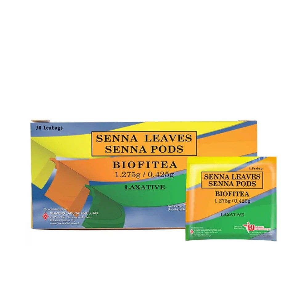Senna Leaves Herbal Biofit Tea - 30 Teabags _0