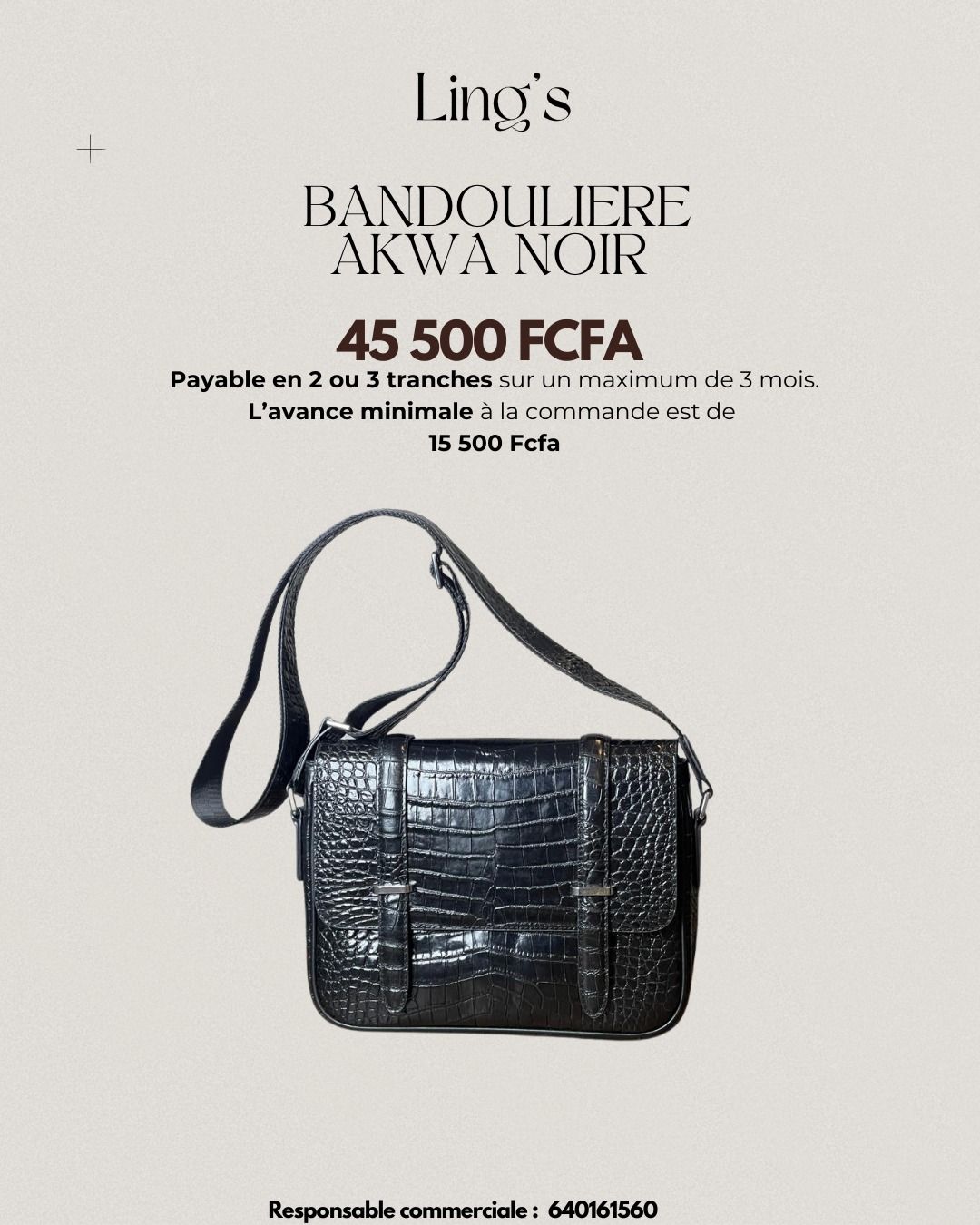 Bandoulière Akwa noir_1