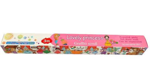 Princess themed colouring roll - 3m_0