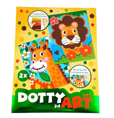 Dotty sticker art set - animals_0