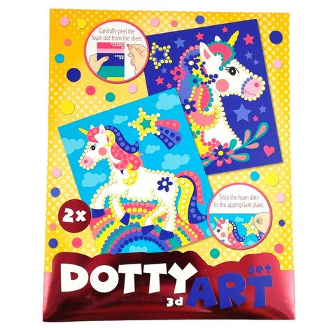 Dotty sticker art set - Unicorn_0