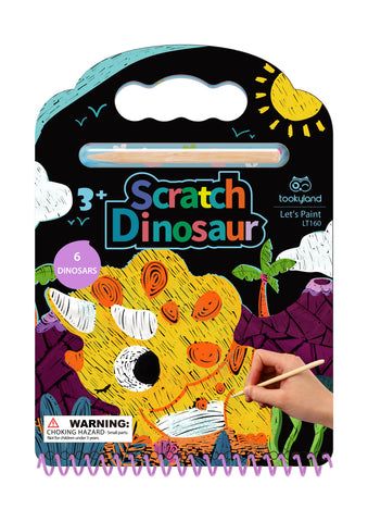 Tooky Scratch Art Book - Dinosaurs_0