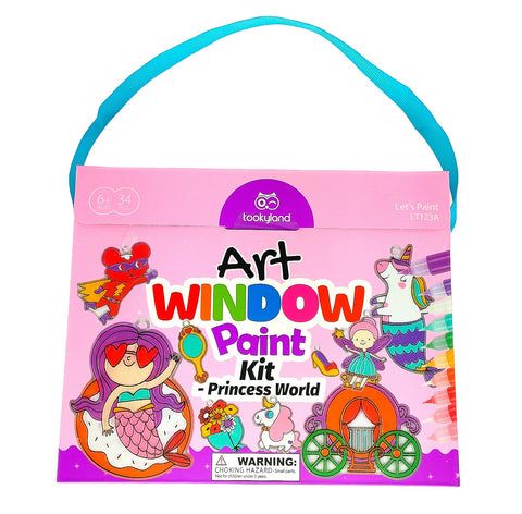 Tooky window art kit - princess world_0