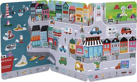 Tooky Reusable Sticker Book - Busy City_3
