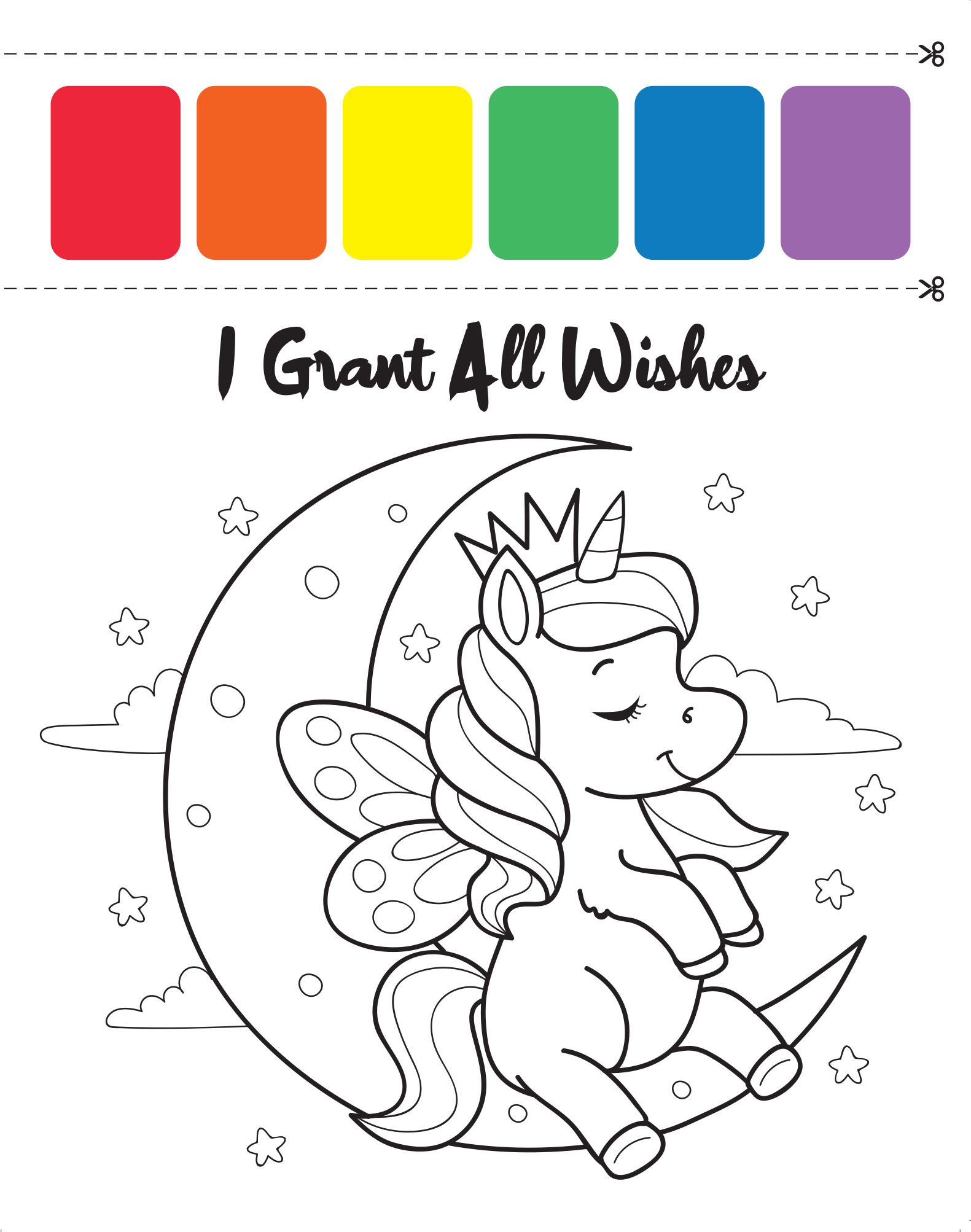 Watercolour paint pad - Unicorn_2