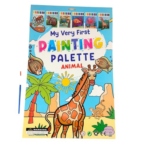 Watercolour paint pad - Animals_0