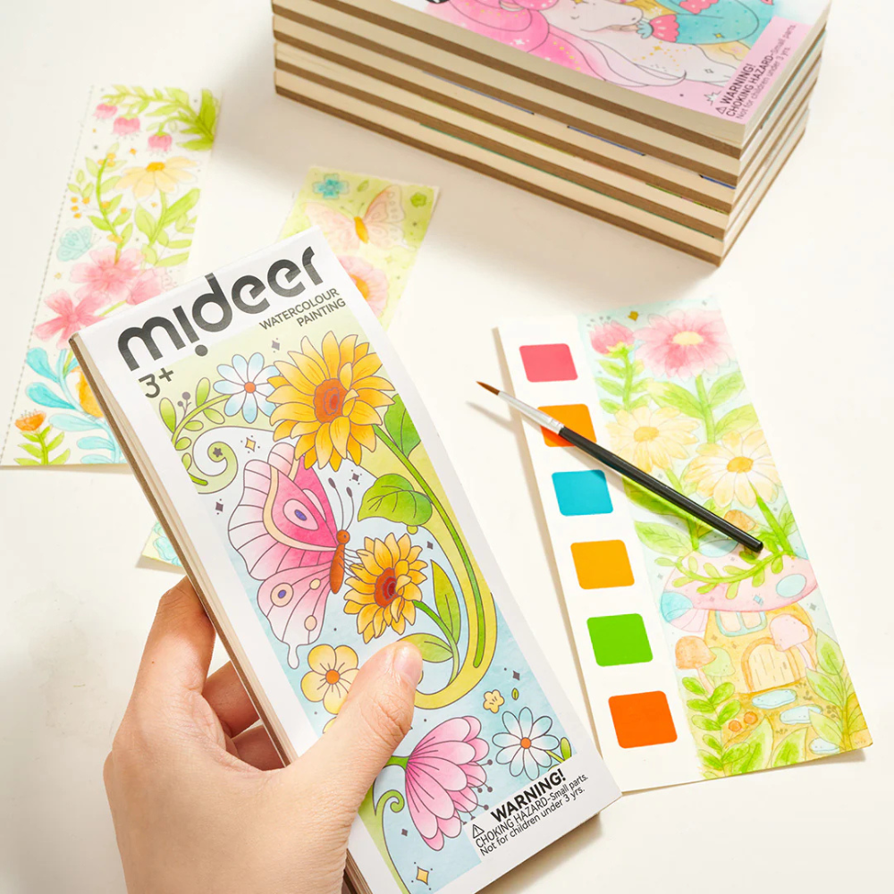 Mideer On the go Watercolour Painting - The Flower And The Butterfly_3