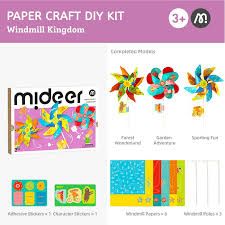 Mideer Origami Paper Craft Kit: Windmill Kingdom_1