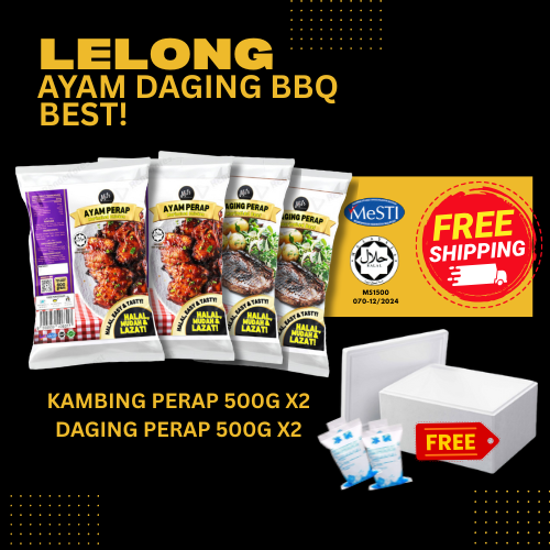 SET KAMBING PERAP PROMO MIL'S BBQ PERAP - LELONG (FROZEN FOOD , RTC)_2