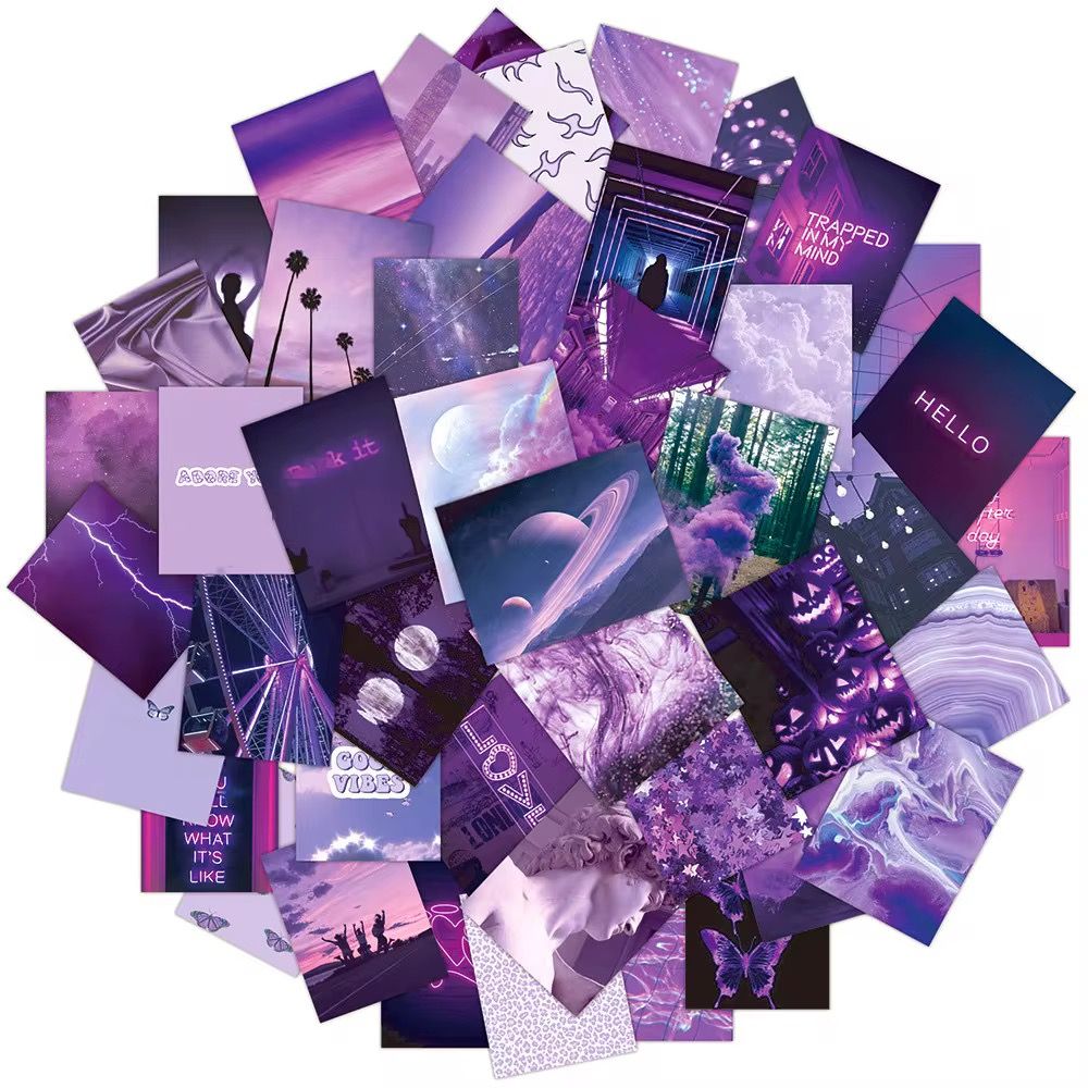 46 in 1 packs wall mini stickers available fashional aesthetic wall art_0