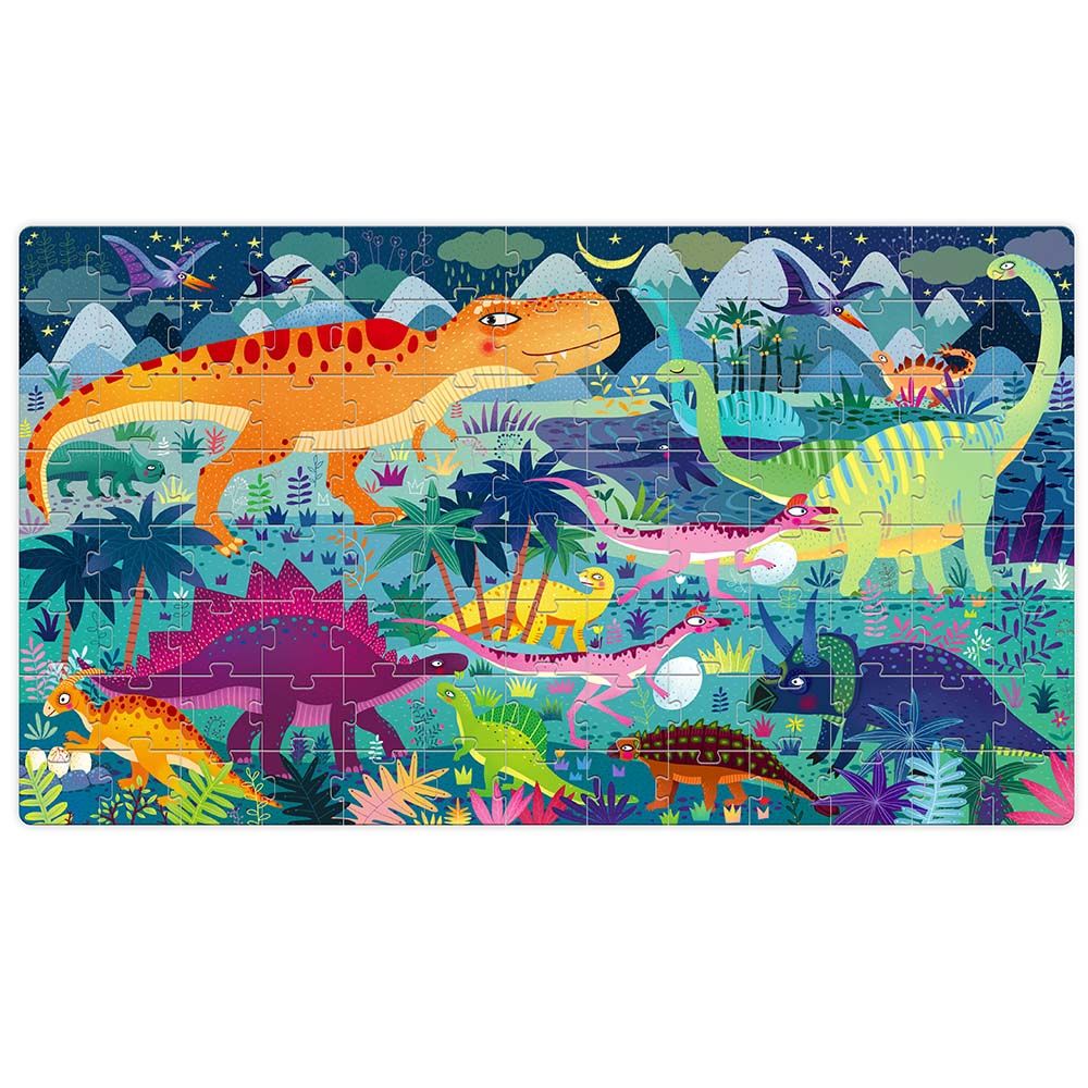 Mideer Gift Box Puzzle - Dinosaur Age (104pcs)_2