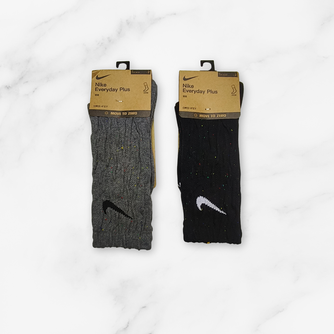 [10169] - 1 Pair Women’s Poly-Spandex High-Cut Crew Socks – Breathable, Sweat-Absorbing & Minimal _1