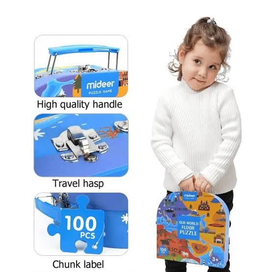 Mideer Gift Box Puzzle - Our World (100pcs)_3