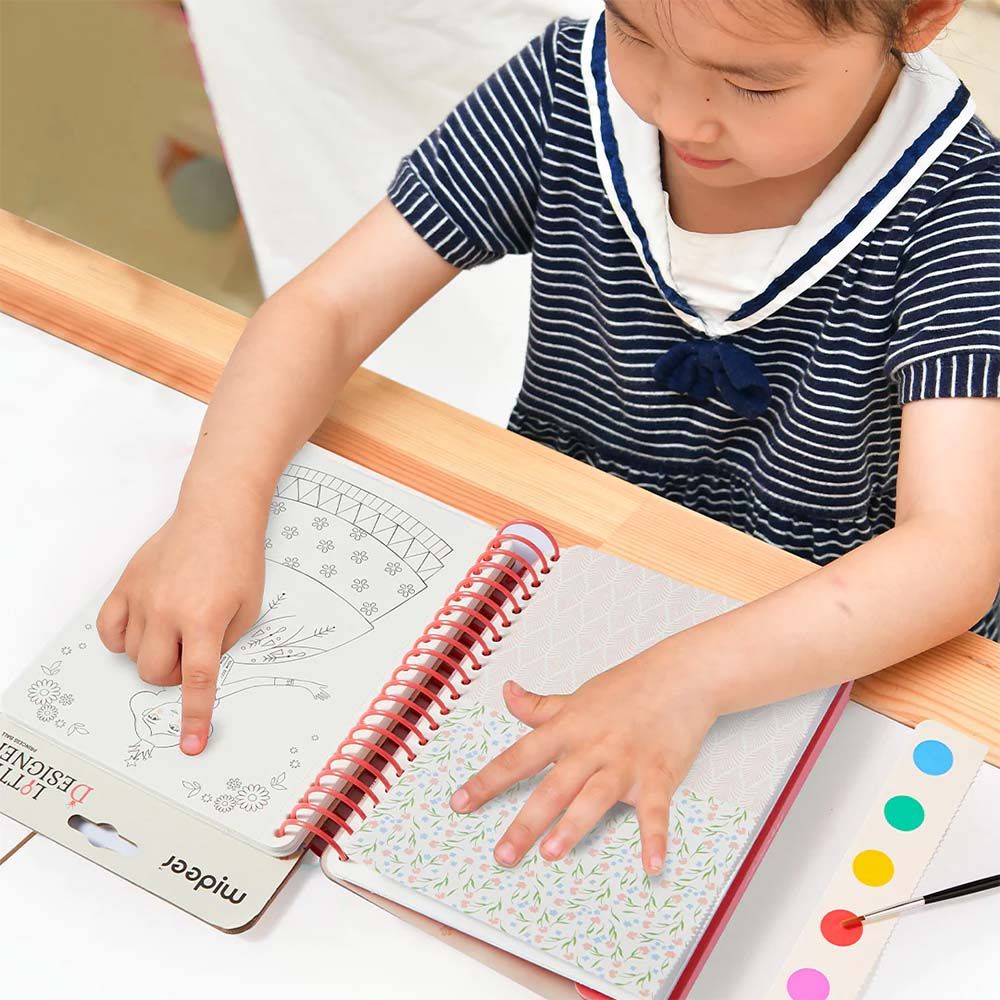 Mideer Little Designer Arts & Crafts Book Set - Princess Ballet_2