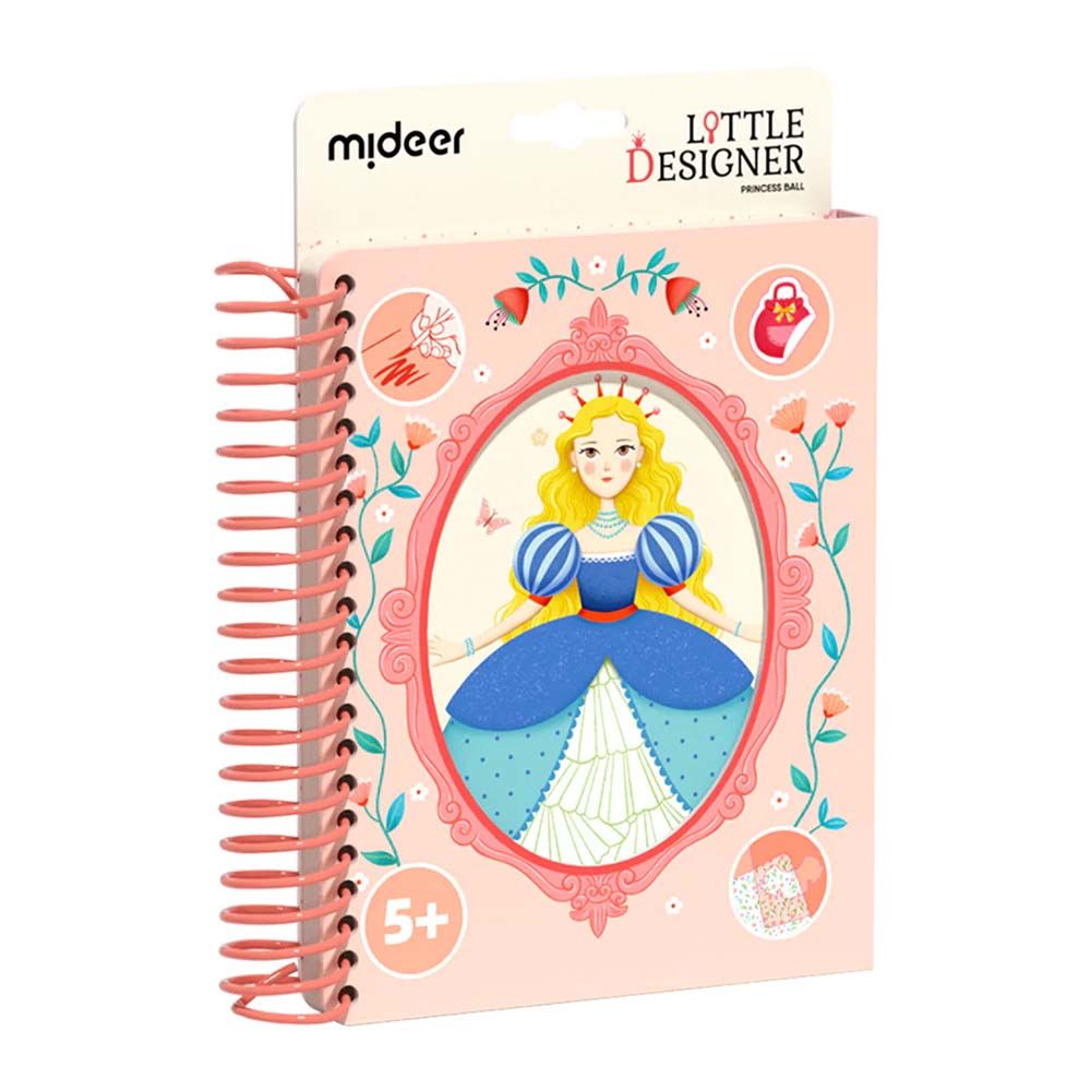 Mideer Little Designer Arts & Crafts Book Set - Princess Ballet_0