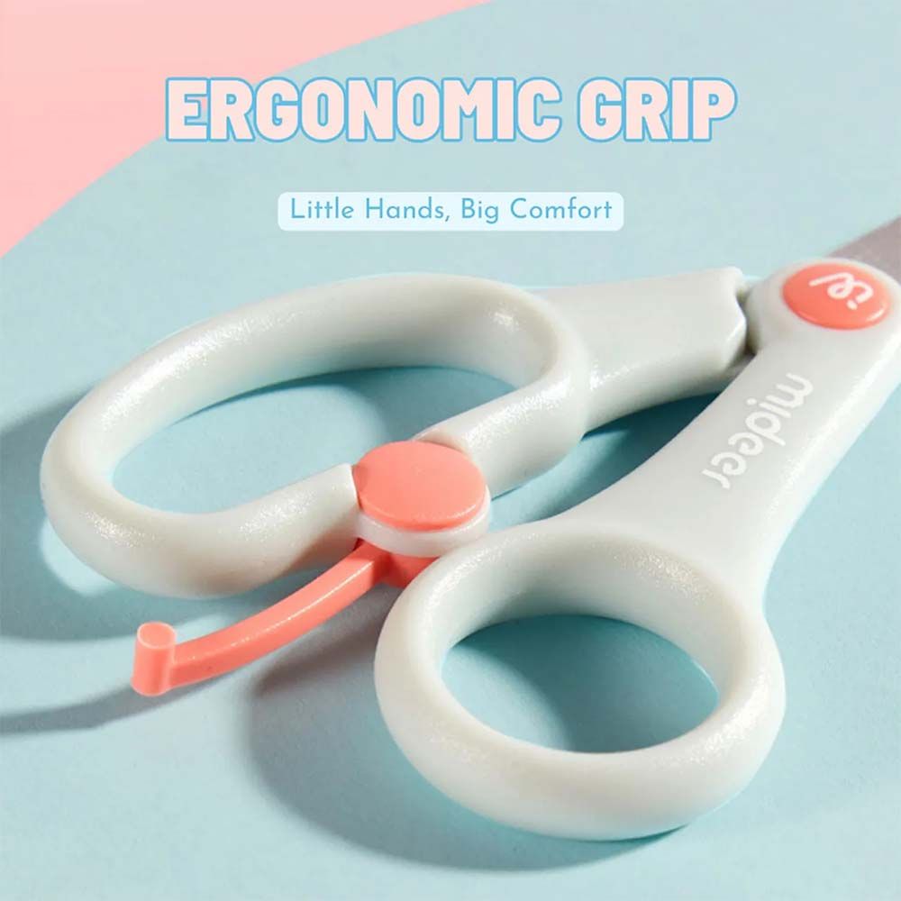 Mideer Ergonomic Craft Scissors - Pink or Blue_3