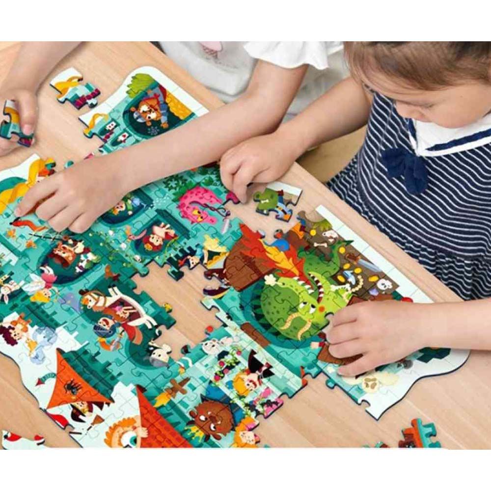 Mideer Irregular Puzzle - Magical Castle (144pcs)_1
