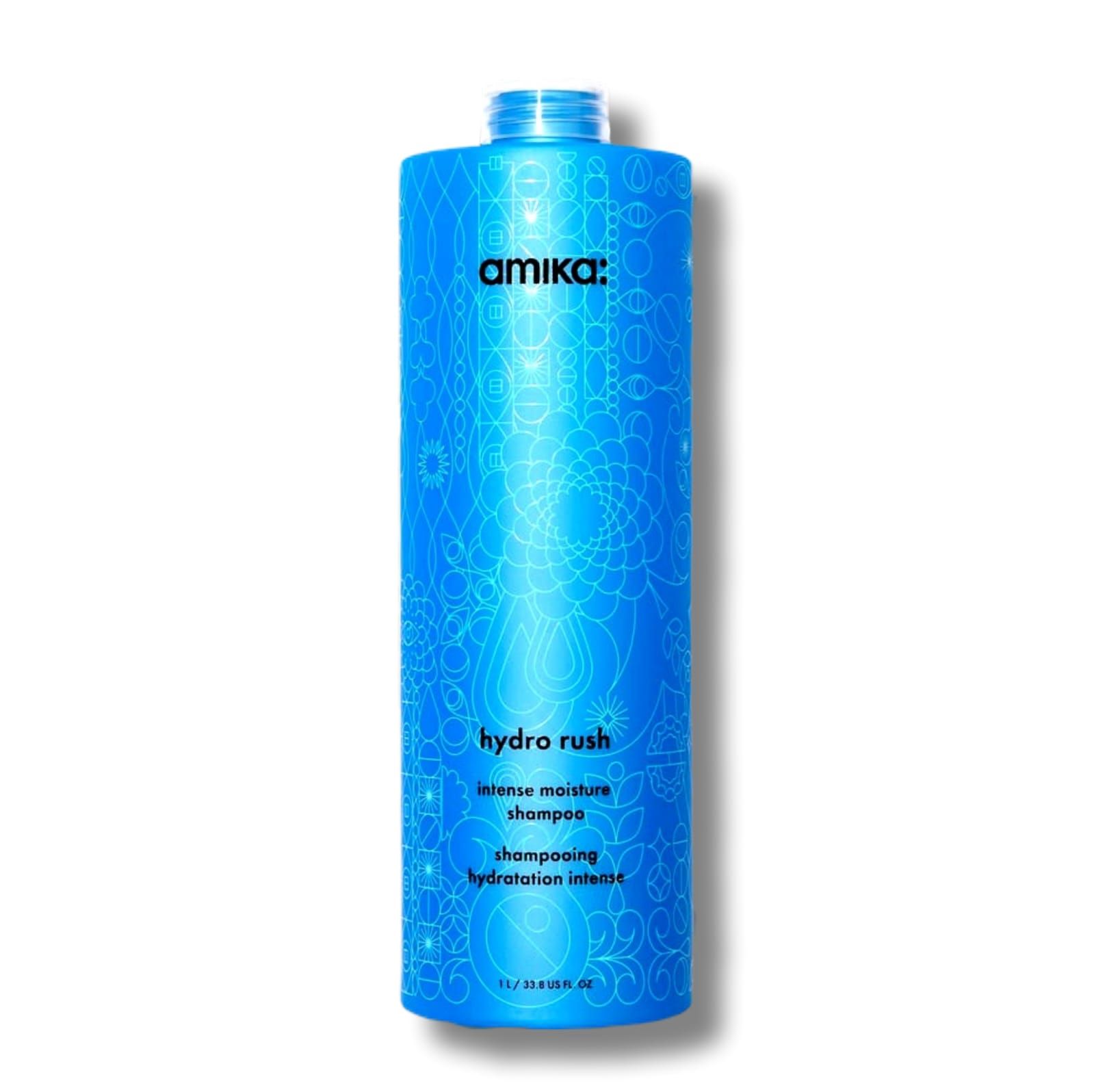 Amika - Hydro Rush Intense Moisture Shampoo (1 L / 33.8 fl oz)_0