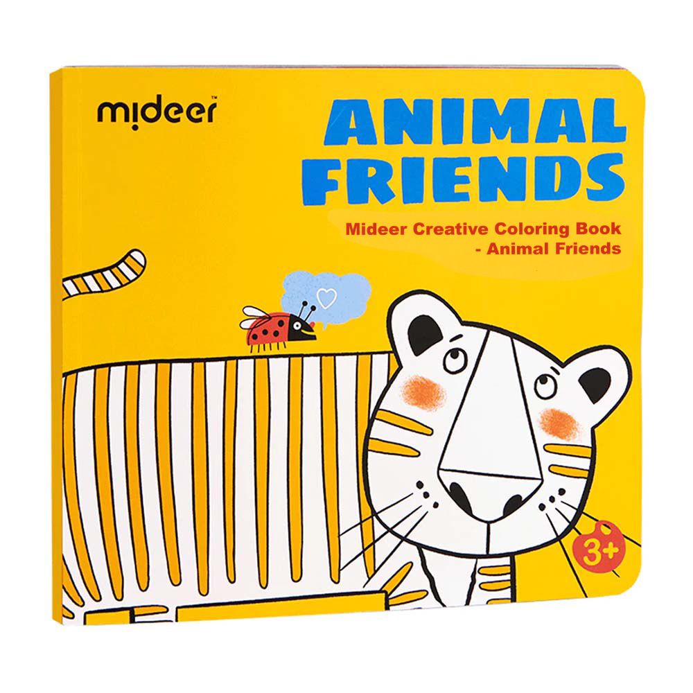 Mideer Colouring Book - Animal Friends (40 pages)_0