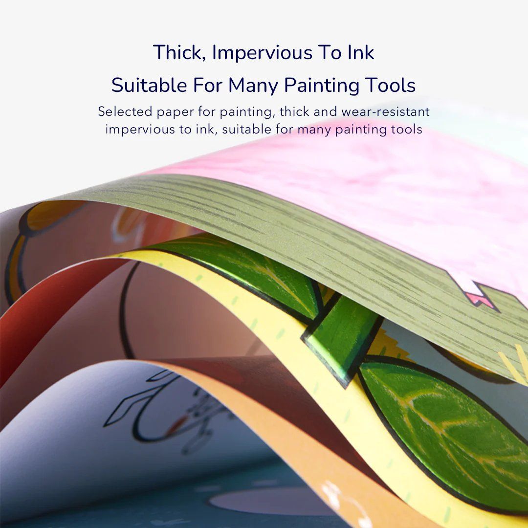 Mideer Colouring Book - Animal Friends (40 pages)_2