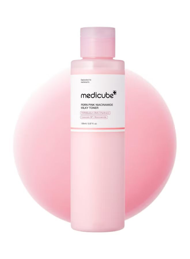 Medicube PDRN Pink Niacinamide Milky Toner - 150ml_0