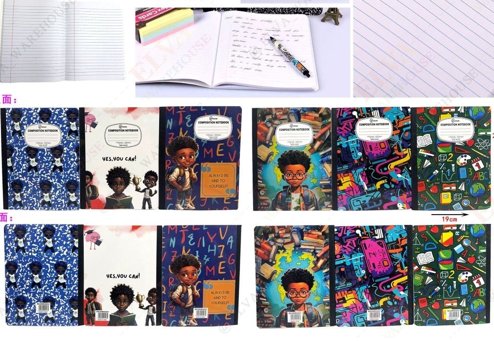 Hardcover Composition Books with Graphics _0