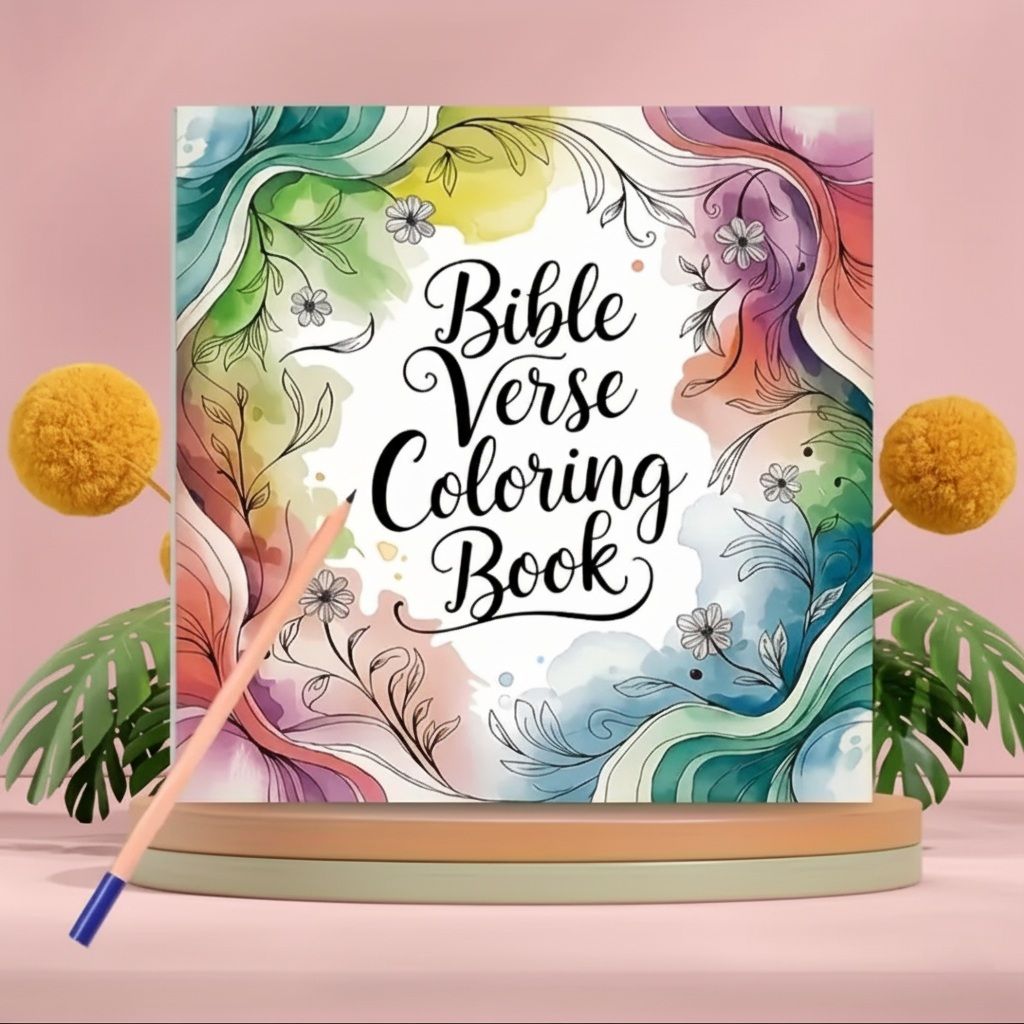 Bible Verse Coloring Book _0