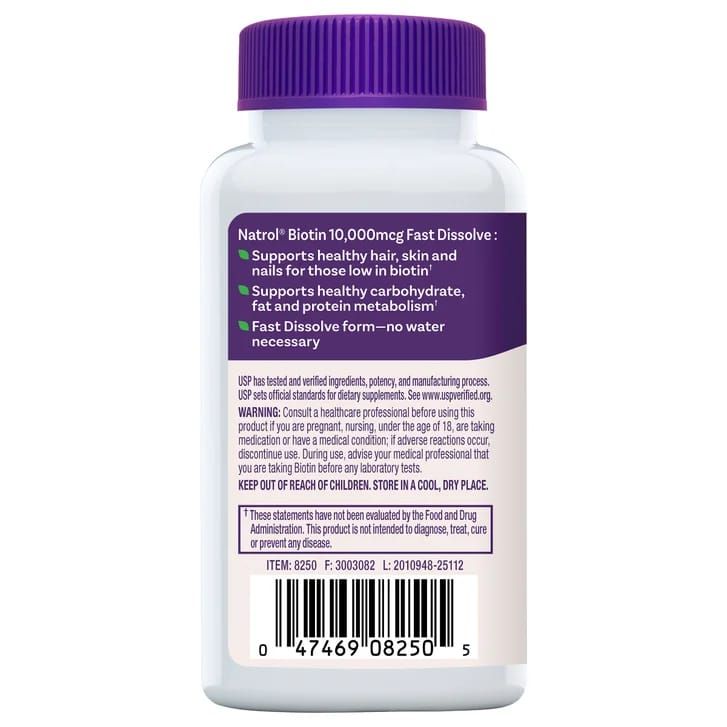 Natrol Biotin 10,000mcg_1