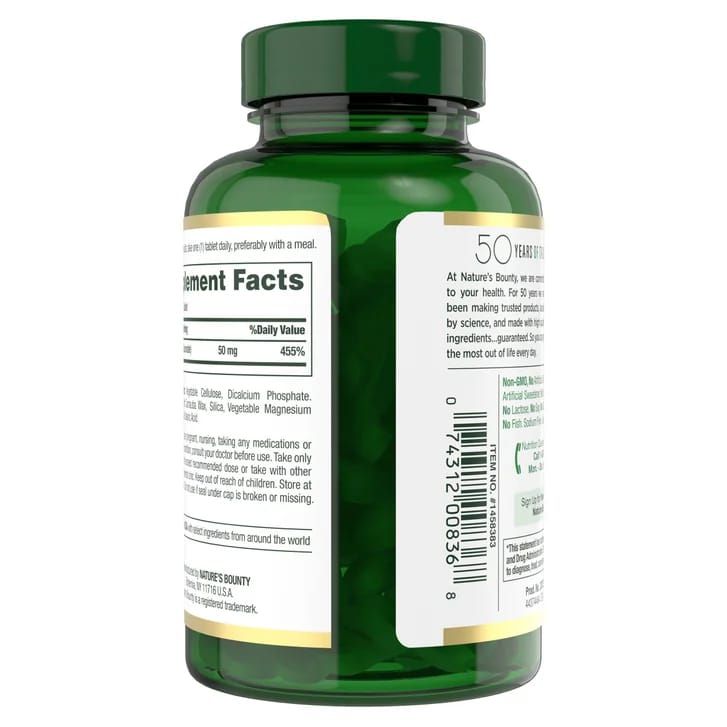 Nature's Bounty - Zinc 50 mg_2