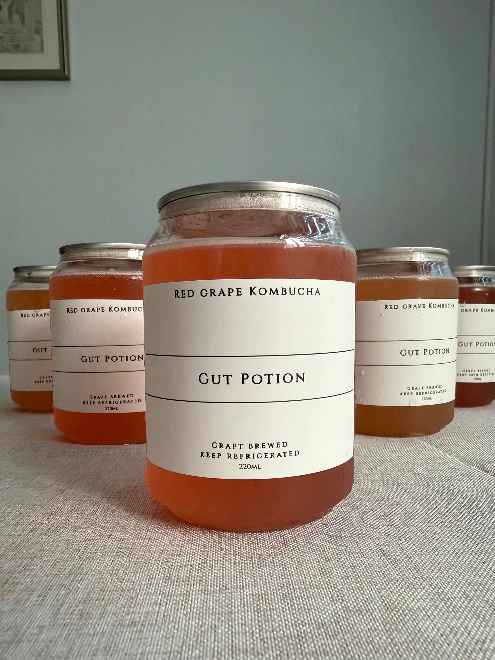 Red Grape Kombucha Canned 220ml_0