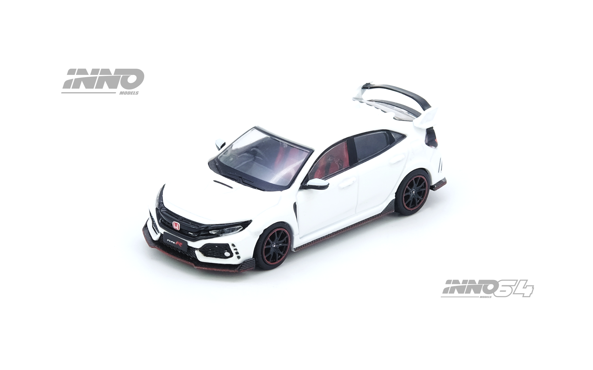 INNO MODEL 1/64 HONDA CIVIC TYPE-R (FK8) - WHITE_3